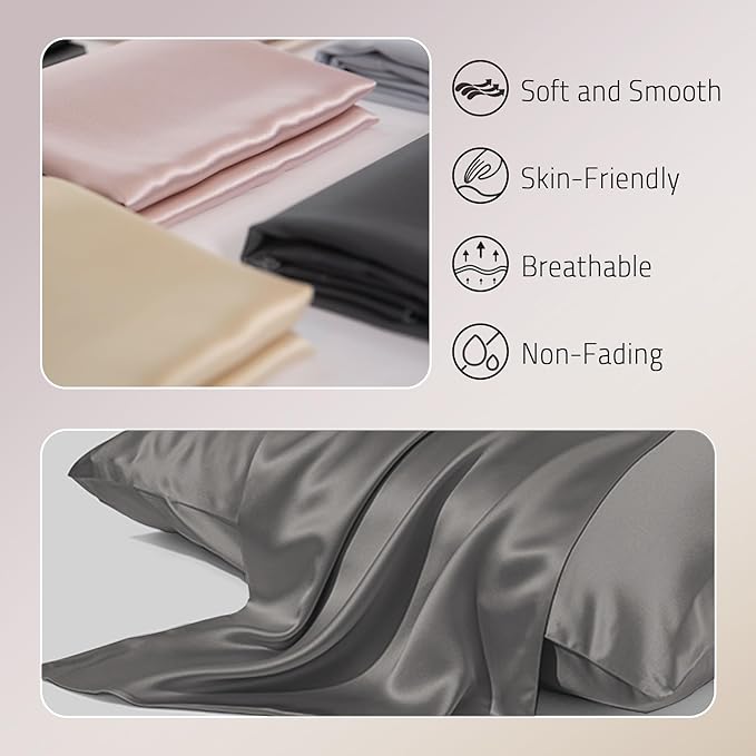 Mulberry Silk Pillowcase - Standard
