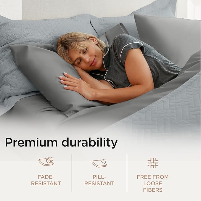 Bed Sheet Set - King - 4 Piece