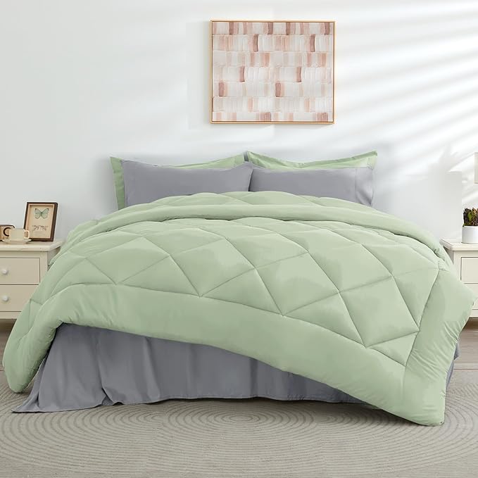 Comforter Set - Queen - 7 Piece