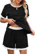 Shorts Pajama Set - Short Sleeve - 2 Piece