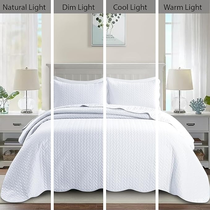 Microfiber Quilt Set - Twin - 2 Piece