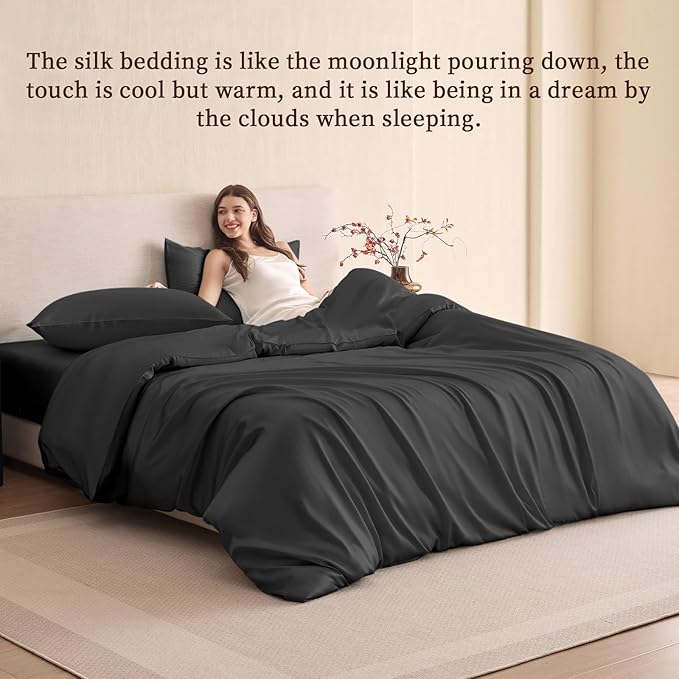 Mulberry Silk Duvet Cover - King