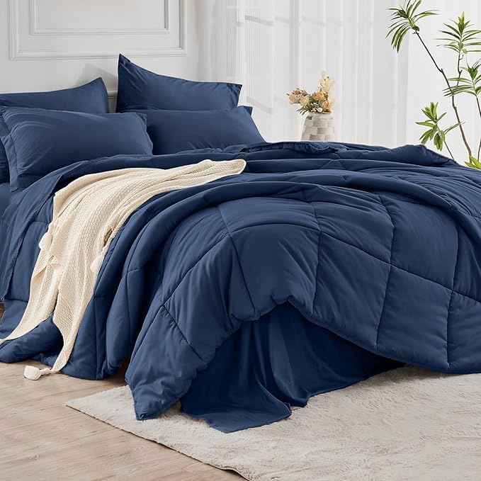 Down Alternative Comforter Set - Queen - 7 Piece