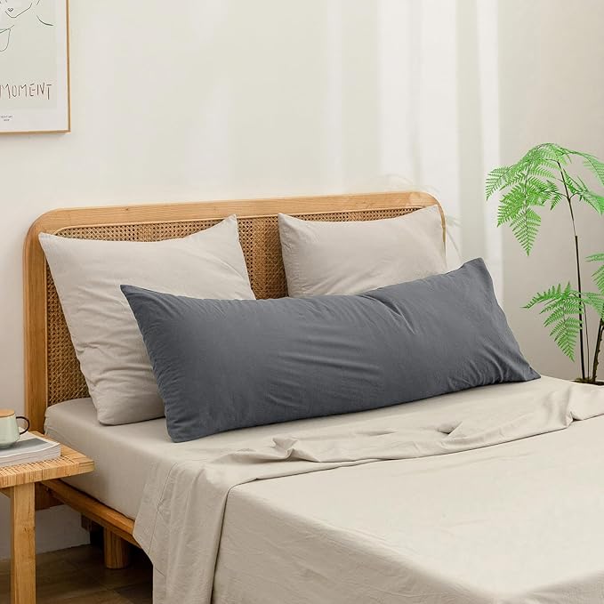 Linen Pillowcase - 20 x 54 in