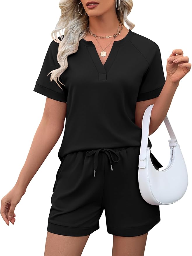 Loungewear Set - Shorts - 2 Piece