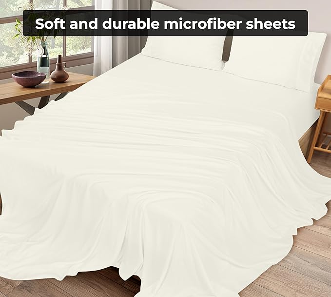 Microfiber Flat Sheet - Full
