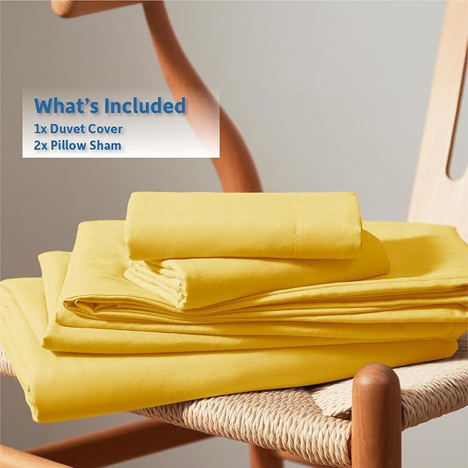 Duvet Cover Set - King - 104 x 90 in - 3 Piece