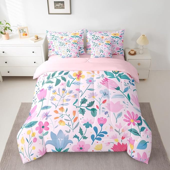 Microfiber Comforter Set - Queen - 7 Piece