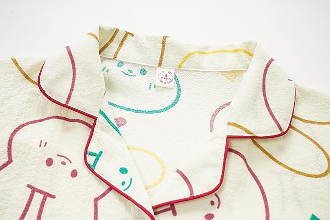Shorts Pajama Set - Short Sleeve - 2 Piece