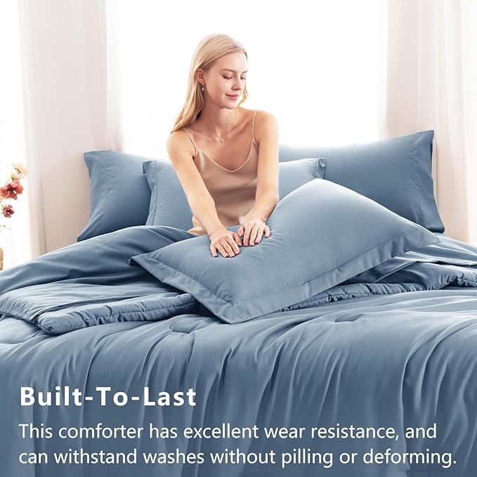 Down Alternative Comforter Set - King - 7 Piece