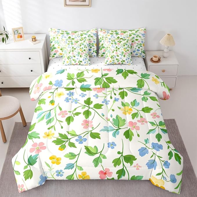 Microfiber Comforter Set - Queen - 7 Piece