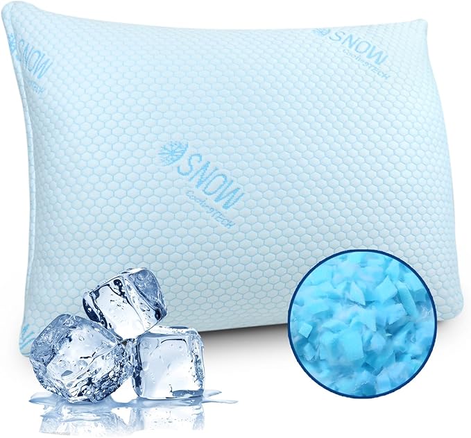 Memory Foam Cooling Bed Pillow - King