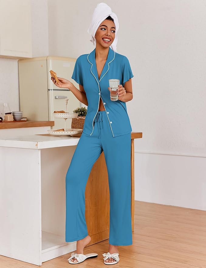 Women's Pants Pajama Set - 2 Piece