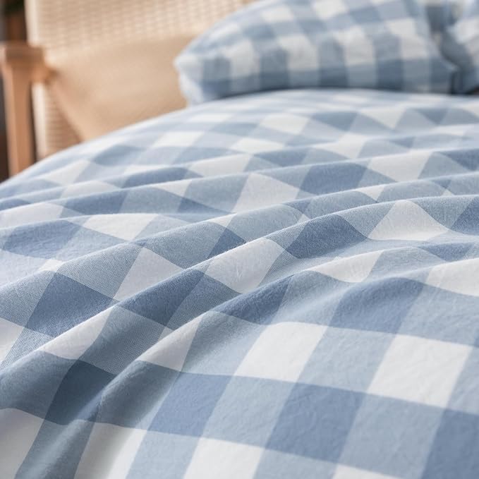 Linen Duvet Cover Set - Queen - 3 Piece