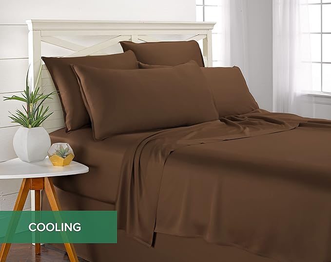 Bamboo Cooling Bed Sheet Set - Twin - 3 Piece