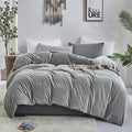 Velvet Comforter Set - Twin - 3 Piece
