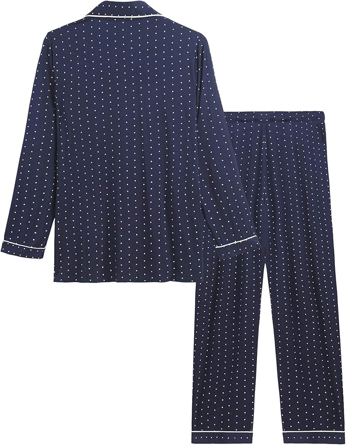 Women's Bamboo Cooling Pajama Set - Long Sleeve
