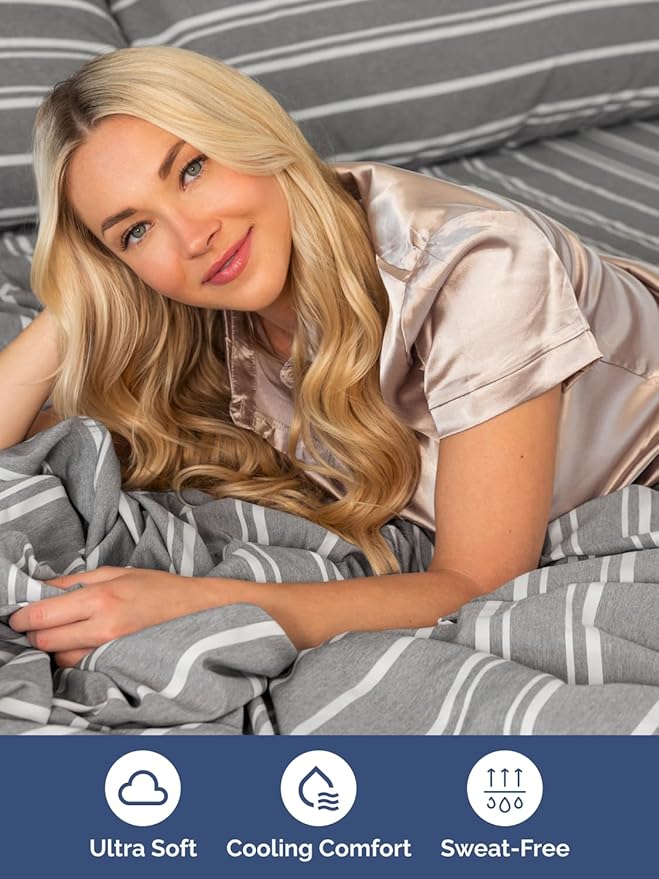 Cooling Bed Sheet Set - Split King - 7 Piece
