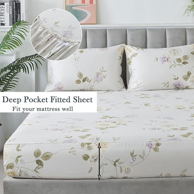 Bed Sheet Set - Full - 4 Piece