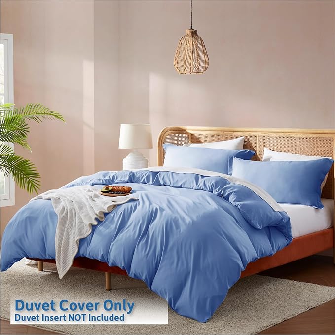 Duvet Cover Set - Full - 80 x 90 in - 3 Piece