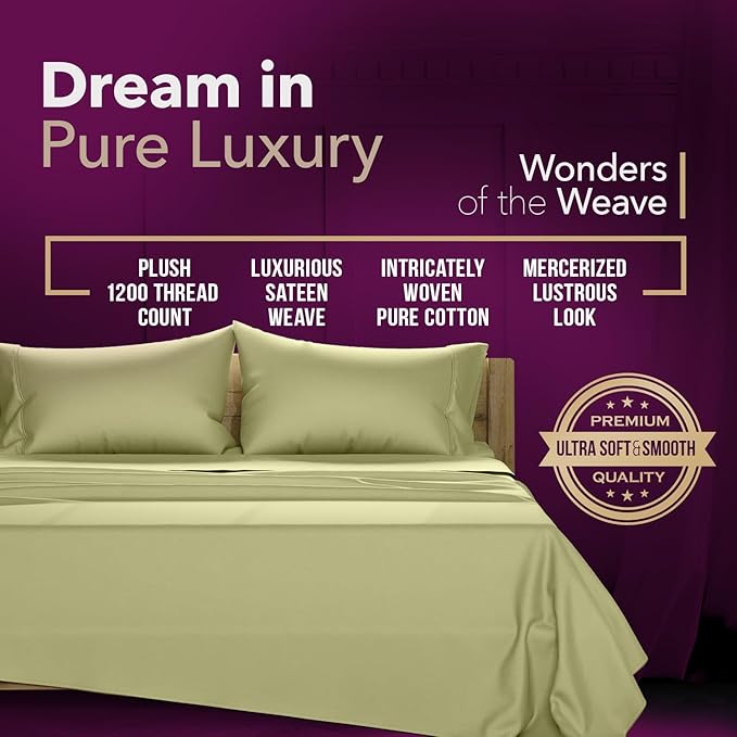 Linen Cooling Bed Sheet Set - California King - 4 Piece