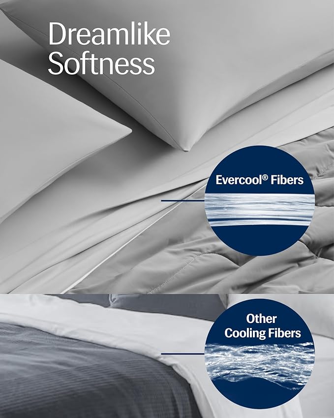 Cooling Comforter - King - 106 x 90 in