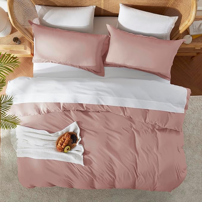 Down Alternative Duvet Cover Set - King - 4 Piece