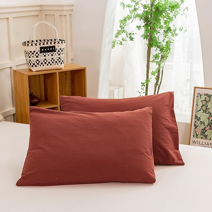 Linen Duvet Cover Set - King - 3 Piece