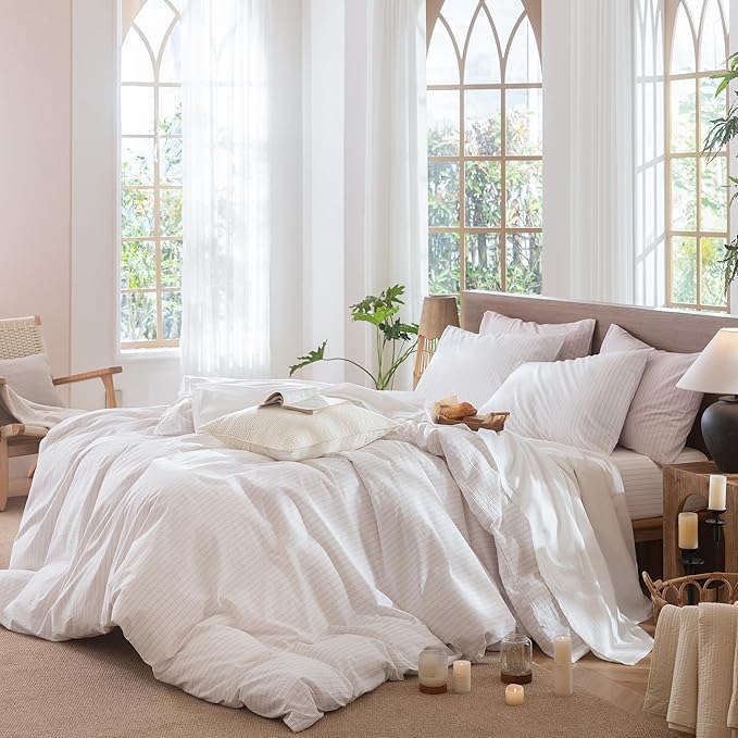 Linen Duvet Cover Set - King