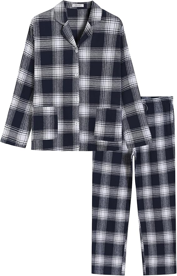 Women's Flannel Pajama Set - 2 Piece
