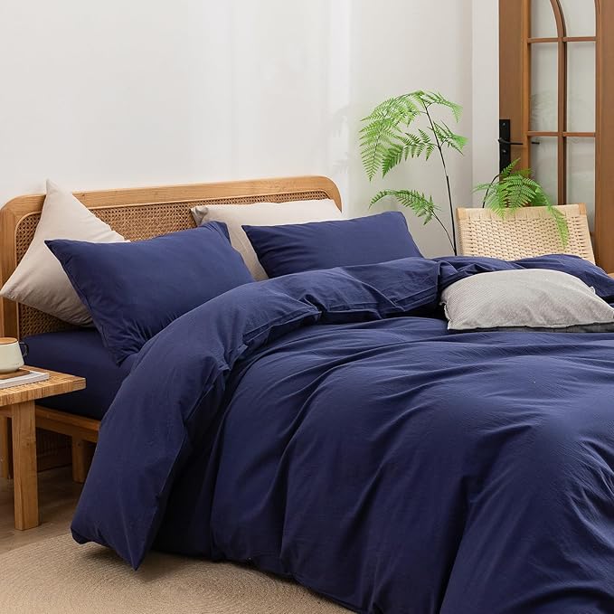 Linen Duvet Cover Set - Twin XL - 2 Piece