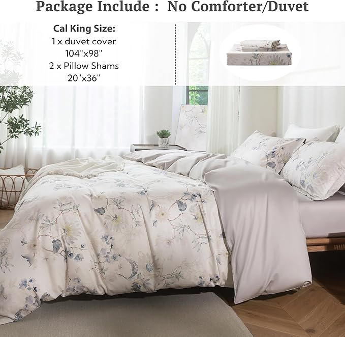 Duvet Cover Set - King - 3 Piece