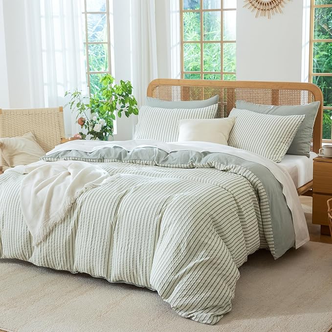 Microfiber Duvet Cover Set - Queen - 3 Piece