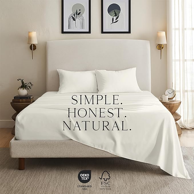 Bamboo Cooling Bed Sheet Set - King