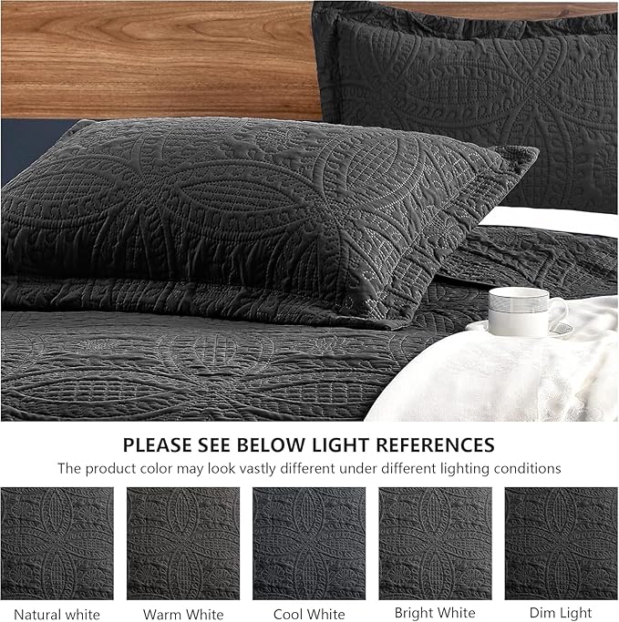 Quilt Set - California King - 3 Piece
