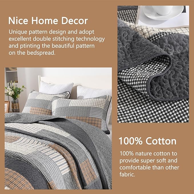 100% Cotton Bedding Set - King