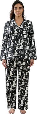 Satin Pajama Set - Long Sleeve - 2 Piece