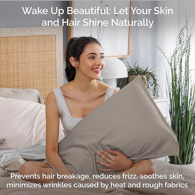 Bamboo Cooling Pillowcase Set - Queen - 2 Piece