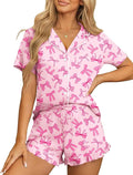 Shorts Pajama Set - Short Sleeve - 2 Piece