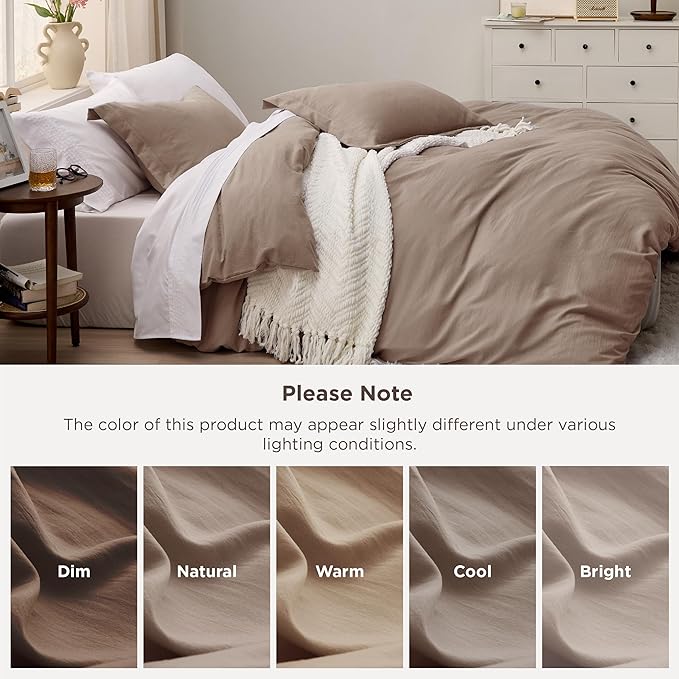 Duvet Cover Set - King - 120 x 98 in - 3 Piece