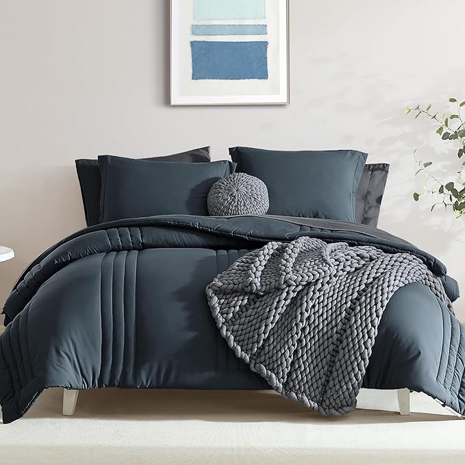 Comforter Set - Queen - 7 Piece