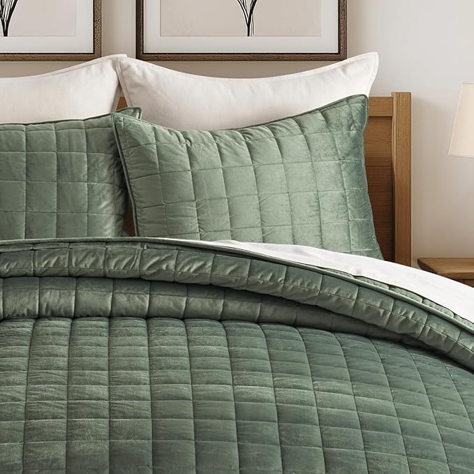 Velvet Quilt Set - King