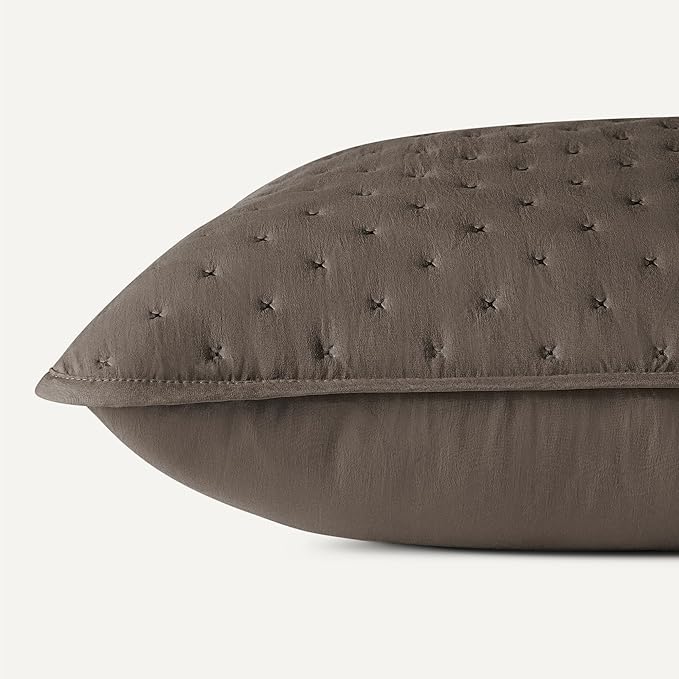 Microfiber Quilt Set - Queen - 3 Piece