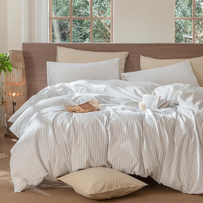 Linen Duvet Cover Set - Full