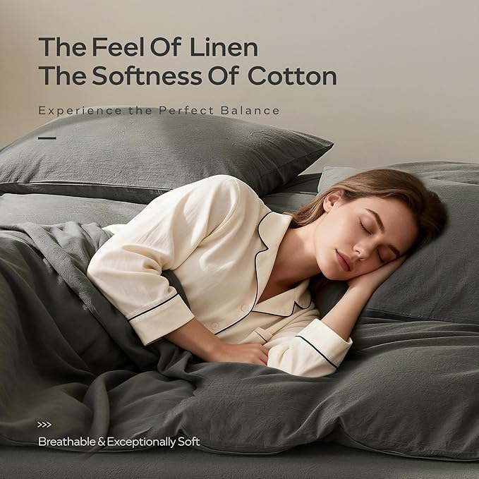Linen Pillowcase Set - Standard - 20 x 26 in - 2 Piece