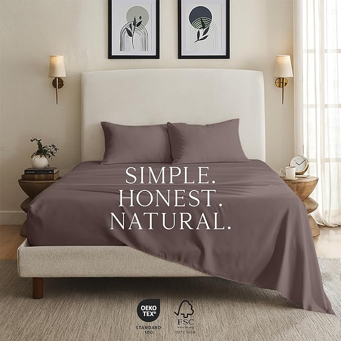 Bamboo Cooling Bed Sheet Set - King