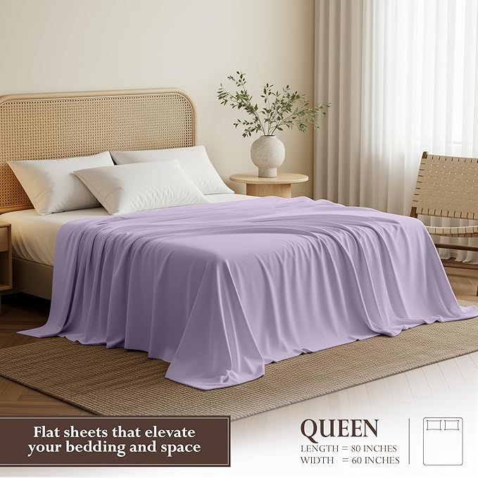 Microfiber Flat Sheet - Queen