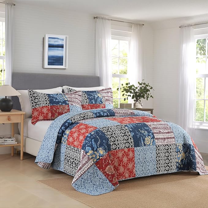 100% Cotton Quilt Set - California King