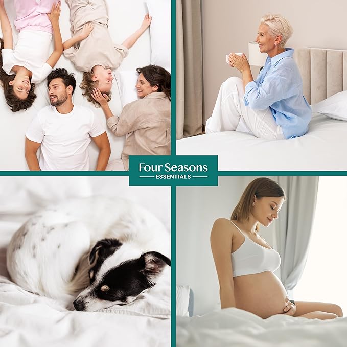 Waterproof Mattress Protector - Queen - 2 Piece