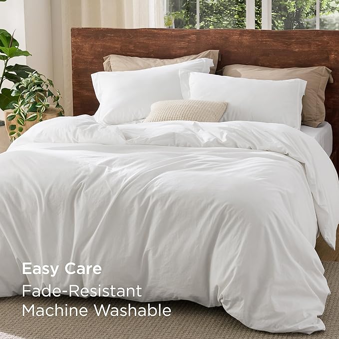 Linen Duvet Cover Set - Full